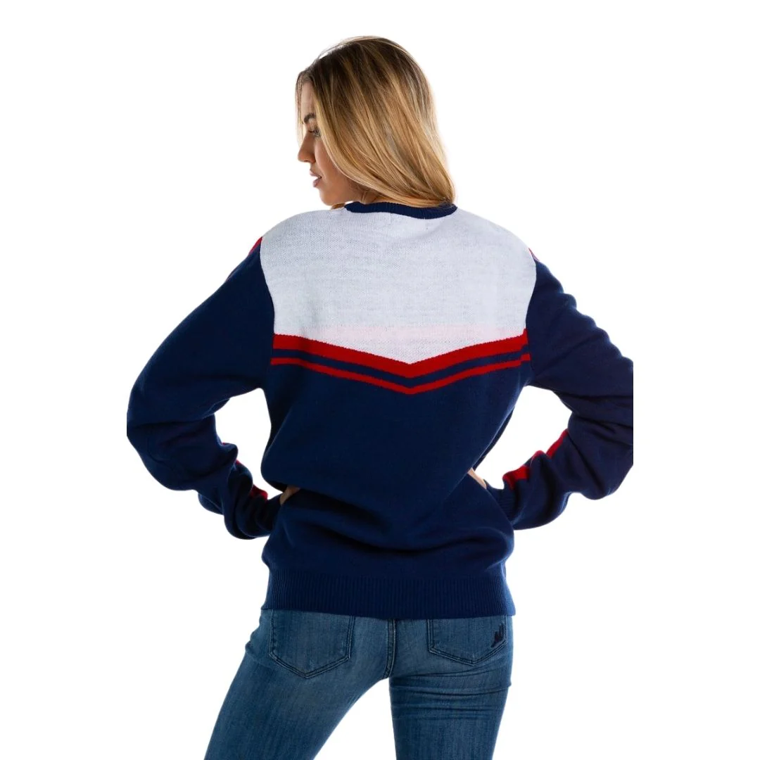 Budweiser Unisex Retro Knitted Ski Sweater - Image 4