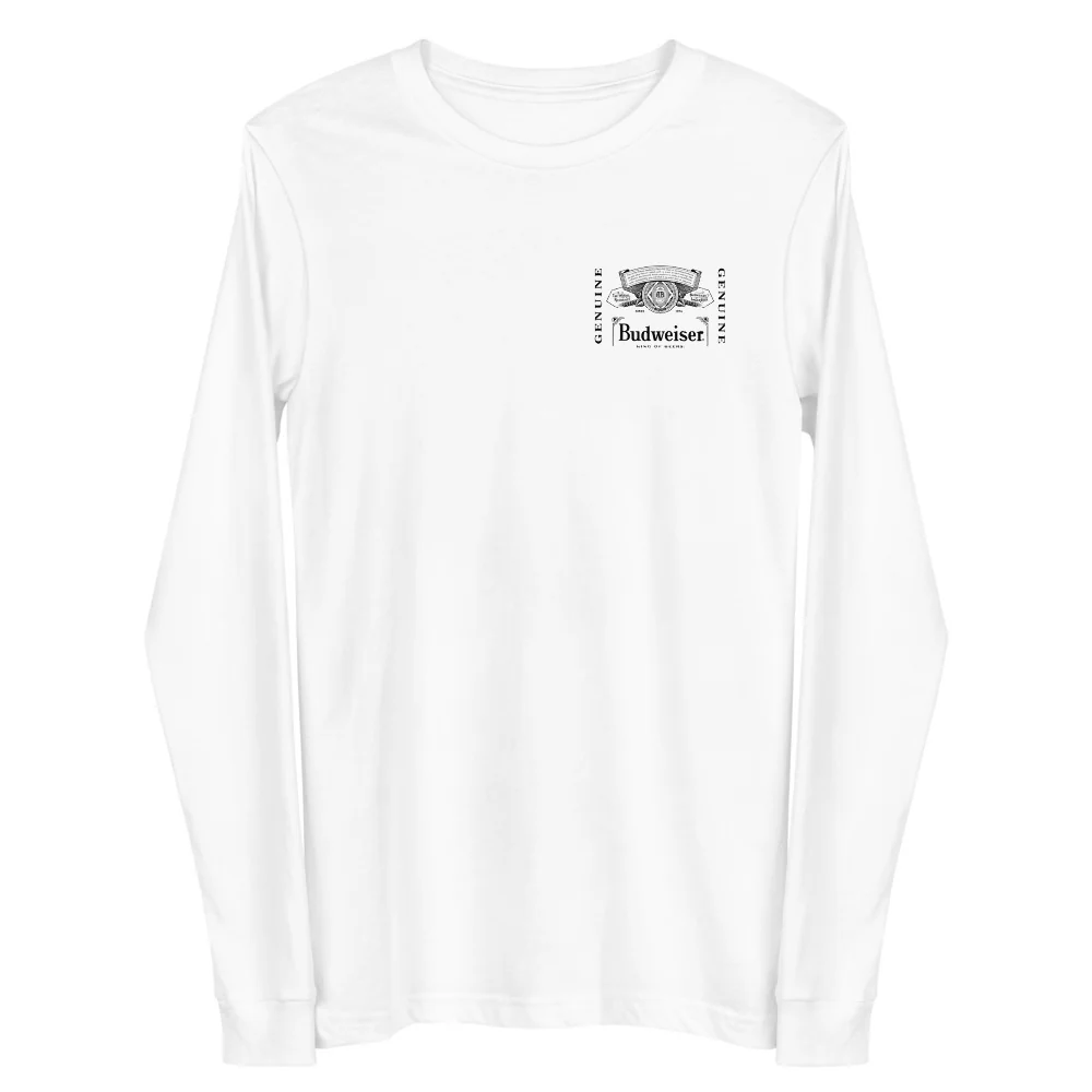 Budweiser Memory Lane Long Sleeve T-Shirt - Image 5