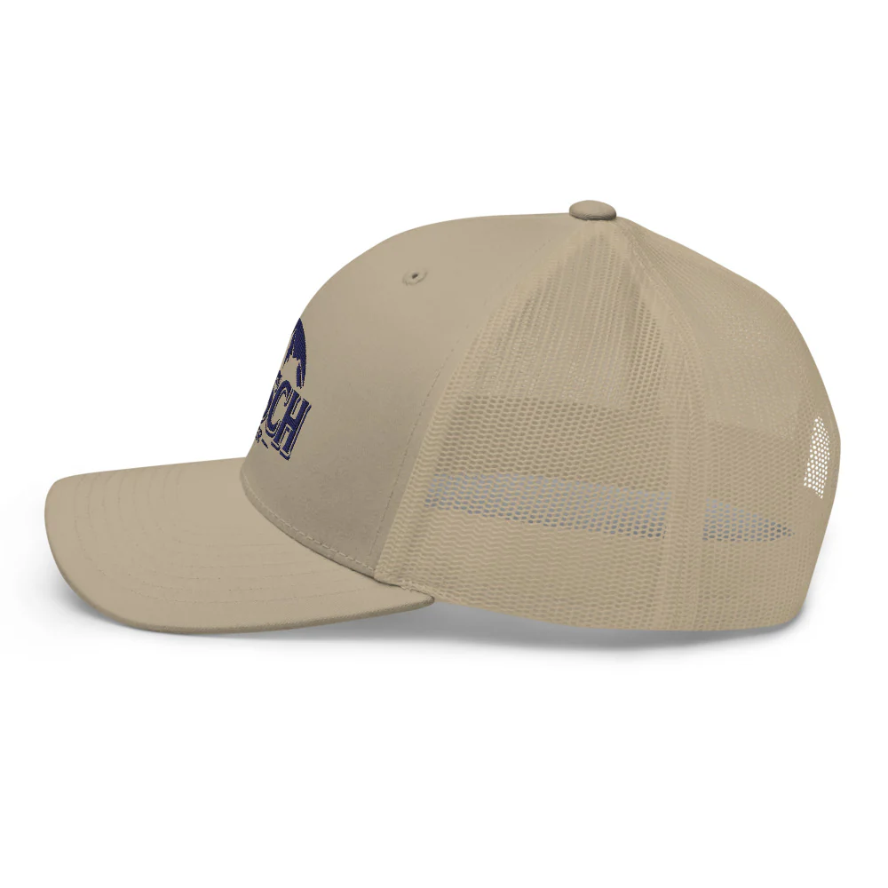 Busch Navy Embroidery Trucker Cap - Image 9
